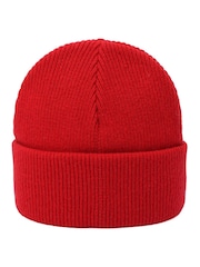 COACH Red Embossed C Knit Beanie - Image 3 of 4