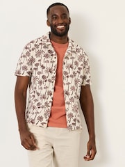 Camisa con estampado de palmeras de FatFace - Imagen 1 de 6