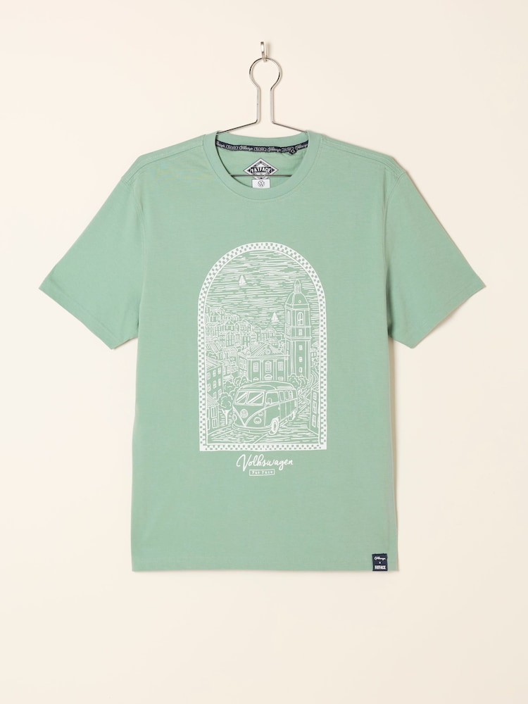 FatFace VW Frame Graphic Tshirt - Afbeelding 6 van 6