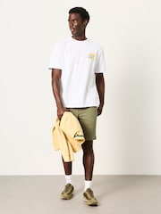 FatFace White Squeeze The Day Graphic Tshirt - Image 5 of 7