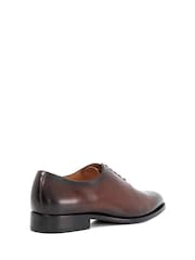 Dune London Brown Sylvester Wholecut Leather Sole Shoes - Image 4 of 6