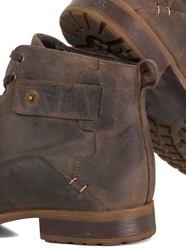 Dune London Brown Simon Wf Seam Detail Lace Boots - Image 5 of 5 Dune London Brown Simon Wf Seam Detail Lace Boots - Image 5 of 5