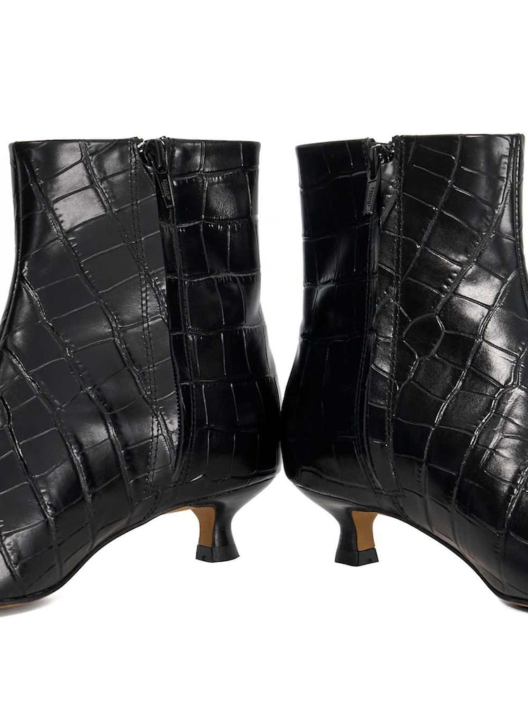 Dune London Black Odore Chisel Toe Kitten Heel - Image 6 of 6 Dune London Black Odore Chisel Toe Kitten Heel - Image 6 of 6