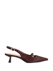 Dune London Red Deserved Shallow Mary Jane Shoes - Image 2 of 6
