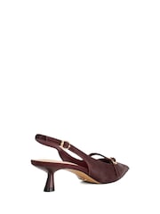 Dune London Red Deserved Shallow Mary Jane Shoes - Image 4 of 6