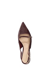 Dune London Red Deserved Shallow Mary Jane Shoes - Image 5 of 6