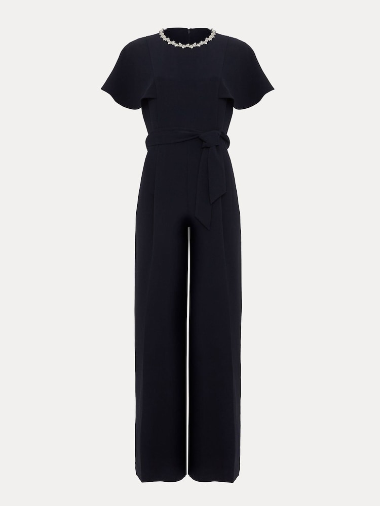 Phase Eight Blue Orwen Jumpsuit - Image 1 of 1 Phase Eight Blue Orwen Jumpsuit - Image 1 of 1