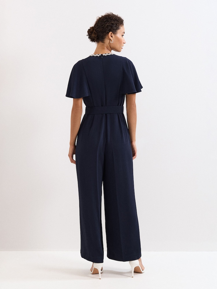 Phase Eight Blue Orwen Jumpsuit - Image 2 of 6