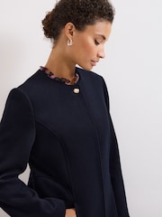 Phase Eight Blue Loretta Navy Coat - Image 5 of 7