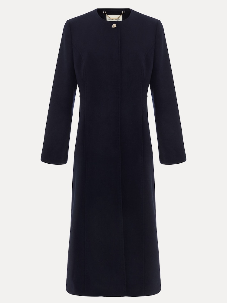 Phase Eight Blue Loretta Navy Coat - Image 7 of 7