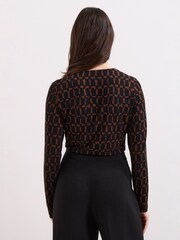 Phase Eight Brooke Geo Pleat Top - صورة 2 من 7