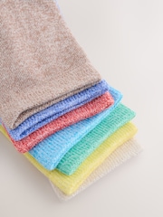 Twist Brights Cotton Rich Fine Rib Socks 7 Pack - Image 3 of 3