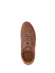 Dune London Brown Trilogy Wf Perforated Runner - Image 5 of 6