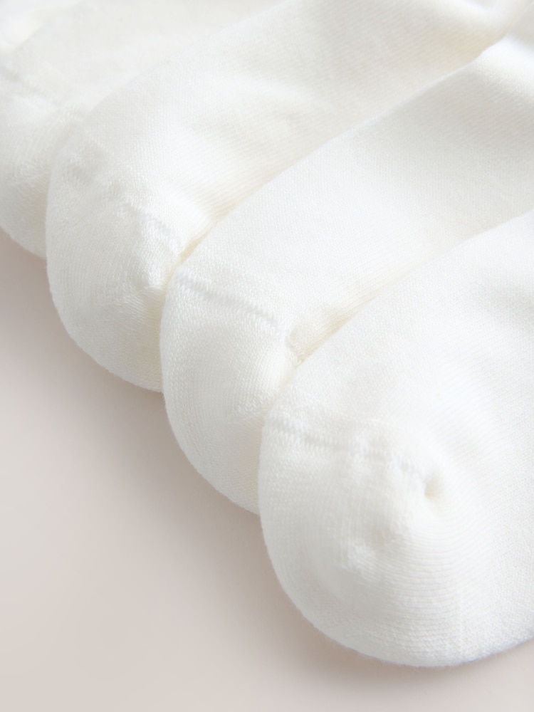 Multi Stripe Cushioned Footbed Cotton Rich Ribbed Tipped Socks 5 Pack - Image 3 of 3 Multi Stripe Cushioned Footbed Cotton Rich Ribbed Tipped Socks 5 Pack - Image 3 of 3