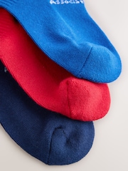 England License Cotton Rich Ribbed Sports Socks 3 Pack - Image 3 of 3