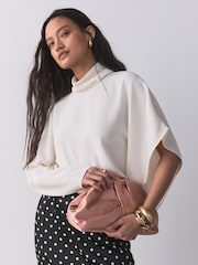 وردي - حقيبة يد صغيرة بكباسين - Image 4 of 10