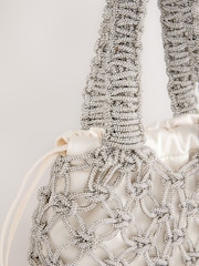 Silver Sparkle Hand Held Bag - Image 5 of 5