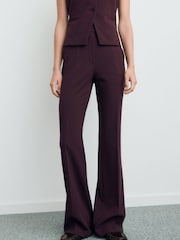 Mango Red Trousers Emma - Image 3 of 5