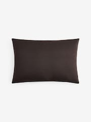 Brown 40 x 59cm Cut Velvet Abstract Zebra Cushion - Image 5 of 5