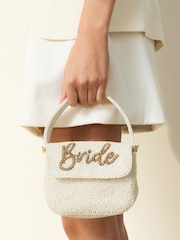 Fildeș - Beaded Bride Hand Held Bag - Imaginea 1 din 9