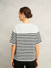 Tricou tricotat Hobbs Demi - Imaginea 2 din 4