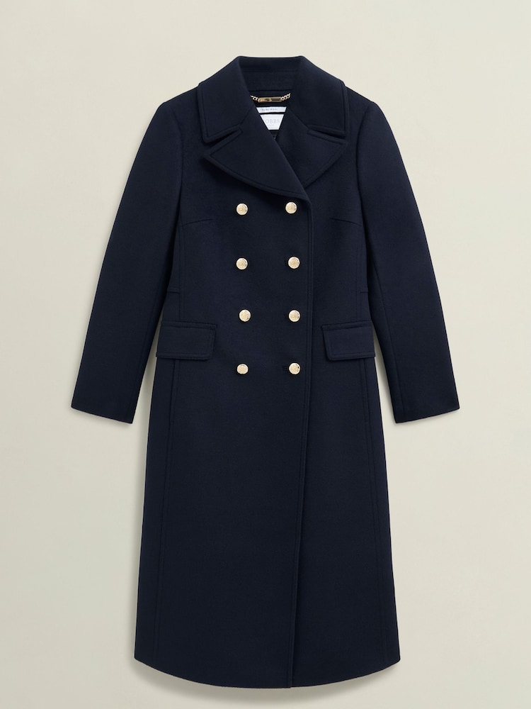Hobbs Blue Larna Coat - Image 4 of 4 Hobbs Blue Larna Coat - Image 4 of 4