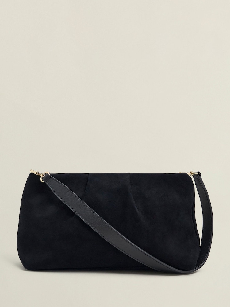 Hobbs Black Clifton Clutch - Image 1 of 3 Hobbs Black Clifton Clutch - Image 1 of 3