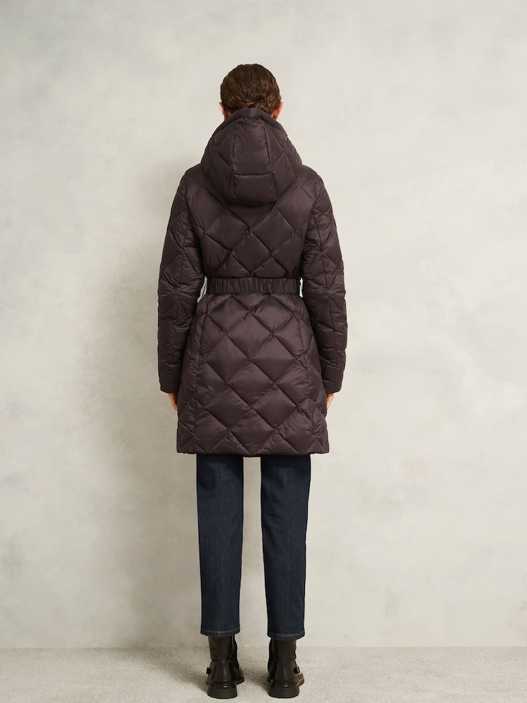 Hobbs Brown Lumi Puffer Coat - Image 2 of 4 Hobbs Brown Lumi Puffer Coat - Image 2 of 4