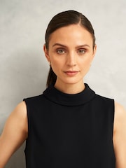 Hobbs Black Clarice Top - Image 3 of 4