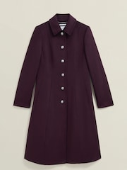 Hobbs Purple Iona Coat - Image 4 of 4