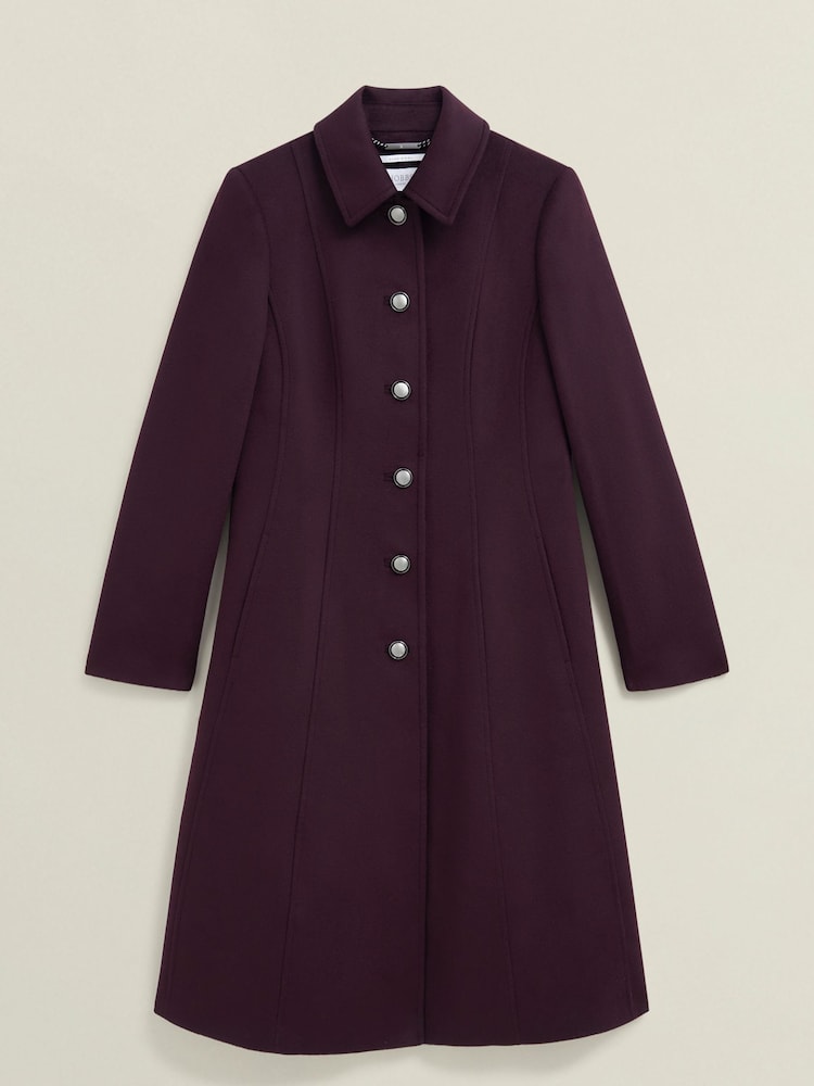 Hobbs Purple Iona Coat - Image 4 of 4