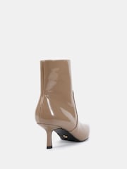 Novo Natural Kylie Mid Stiletto Heel Point Ankle Boots - Image 4 of 6