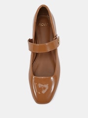 Novo Nude Standard Fit CANDY Mary Jane Stud Flat Shoes - Image 5 of 6