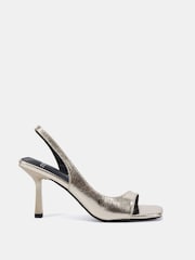 Novo Gold Wide Fit Wide Fit Leah Slingback Sandals - Image 2 of 6