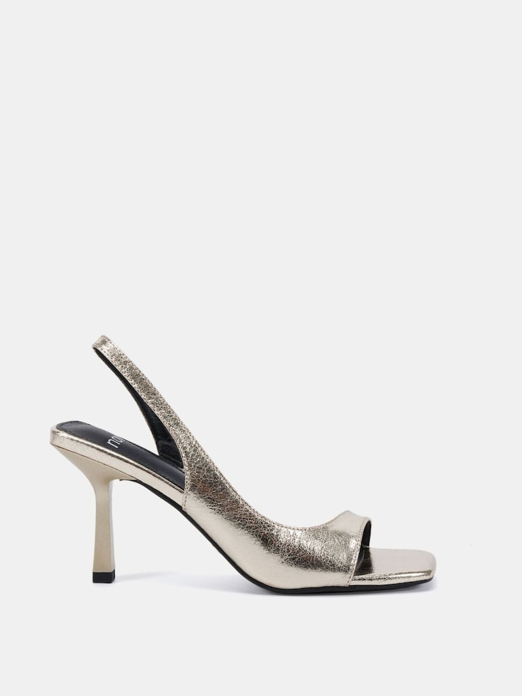 Novo Gold Wide Fit Wide Fit Leah Slingback Sandals - Image 2 of 6