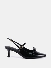Novo Animal ILLUMINATE Mary Jane Bow Slingback Mid Heel Courts - Image 2 of 6