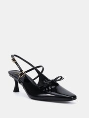Novo Animal ILLUMINATE Mary Jane Bow Slingback Mid Heel Courts - Image 3 of 6
