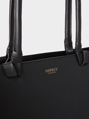 Osprey London The Collier Leather Tote Black Bag - Slika 4 iz 5