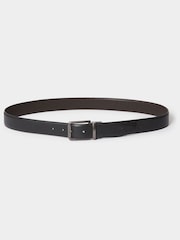 Osprey London The Reversible Leather Black Belt - Image 3 of 4