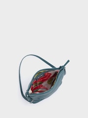Osprey London Blue The Lyra Leather Crossbody Bag - Image 4 of 5