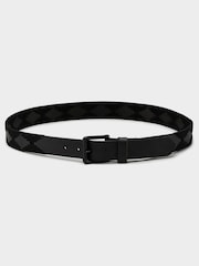 Osprey London The Mendoza Leather Black Belt - Image 1 of 2