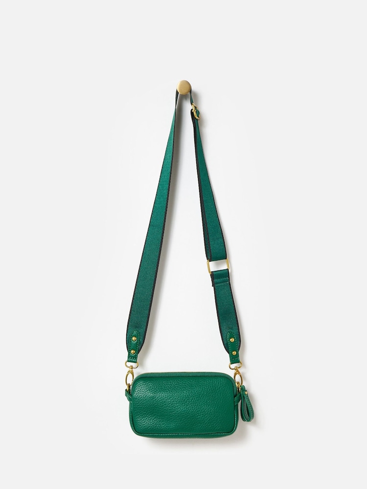 Oliver Bonas Green Cross-body Bag - Image 2 of 6 Oliver Bonas Green Cross-body Bag - Image 2 of 6
