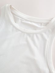 Ecru Active Sports Tank Top - Image 7 of 9