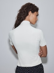 Crudo - Top deportivo Active Balance con cremallera - Imagen 4 de 8