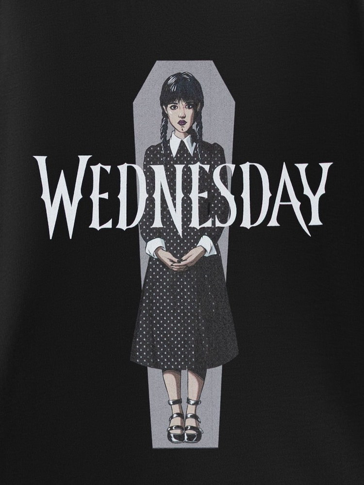 Vanilla Underground Black Wednesday Polka Dot Short Sleeved T-Shirt - Image 6 of 6