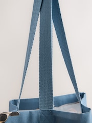 Print Cotton Shopper Bag - Image 4 of 5