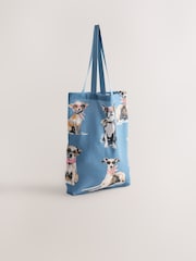 Print Cotton Shopper Bag - Image 6 of 8