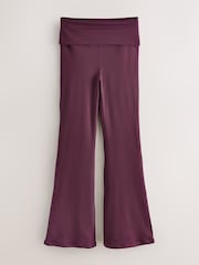 Burgunderrot - Active Balance Flared Leggings - Bild 6 von 8