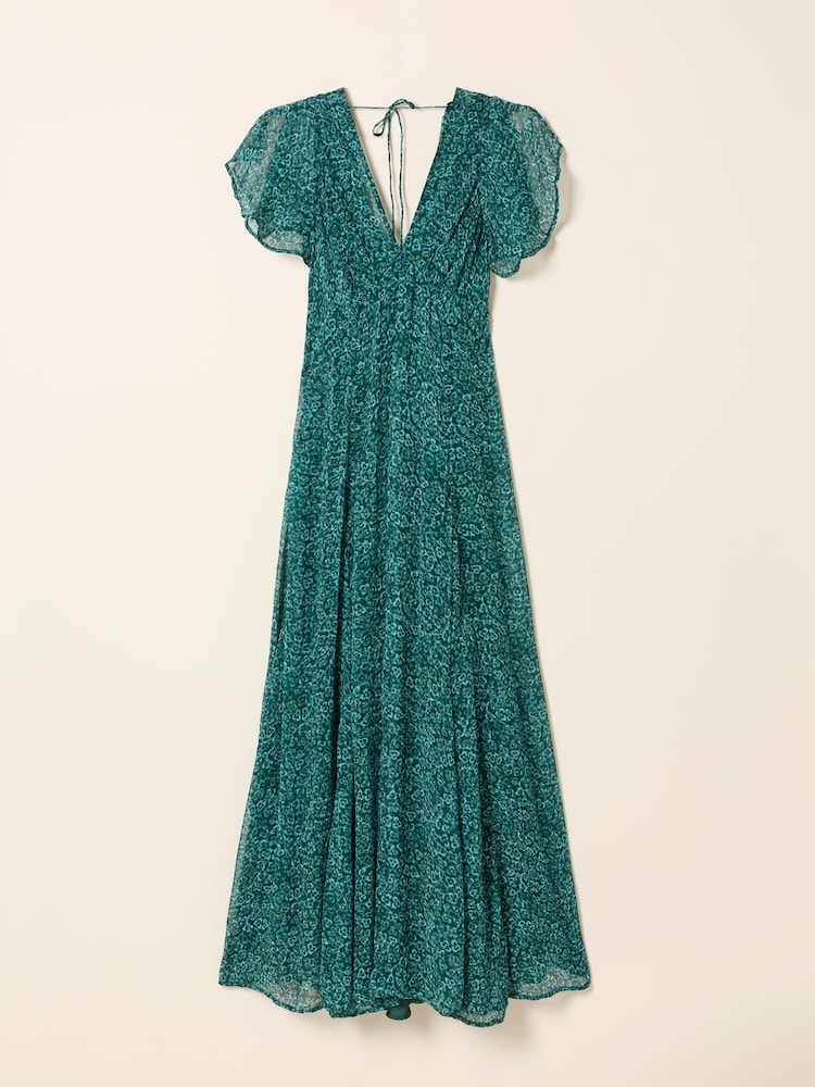 FatFace V&A | FatFace Maisie Green Seaflower Petite Maxi Dresses - Image 6 of 6 FatFace V&A | FatFace Maisie Green Seaflower Petite Maxi Dresses - Image 6 of 6