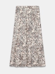 Mint Velvet Natural Print Slip Skirt - Image 7 of 8